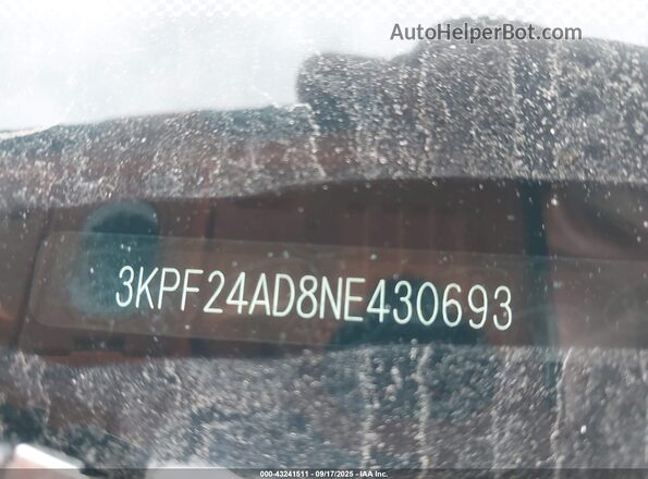 3KPF24AD8NE430693 2022 KIA FORTE Black Widok komory silnika