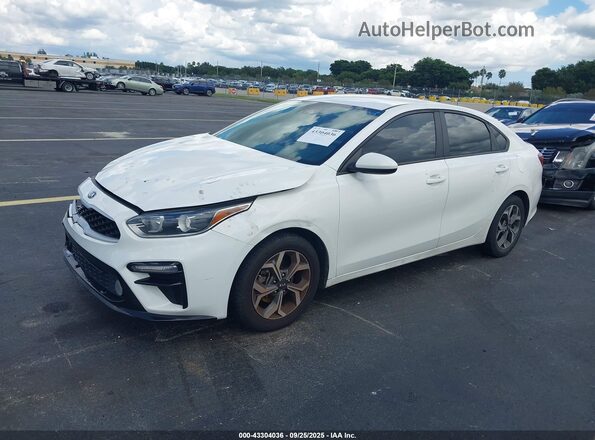 3KPF24AD9LE233870 2020 KIA FORTE White Передня ліва чверть