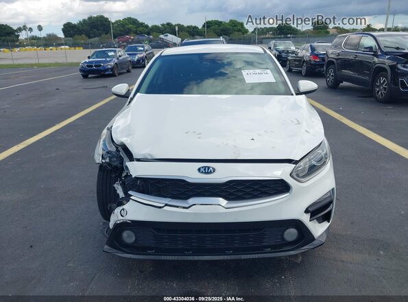 3KPF24AD9LE233870 2020 KIA FORTE White Вид щитка приладів
