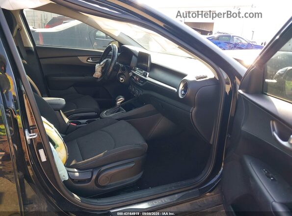 3KPF24ADXLE229990 2020 KIA FORTE Black Front interior view