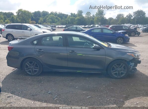 3KPF34ADXME367690 2021 KIA FORTE Gray Rear interior view