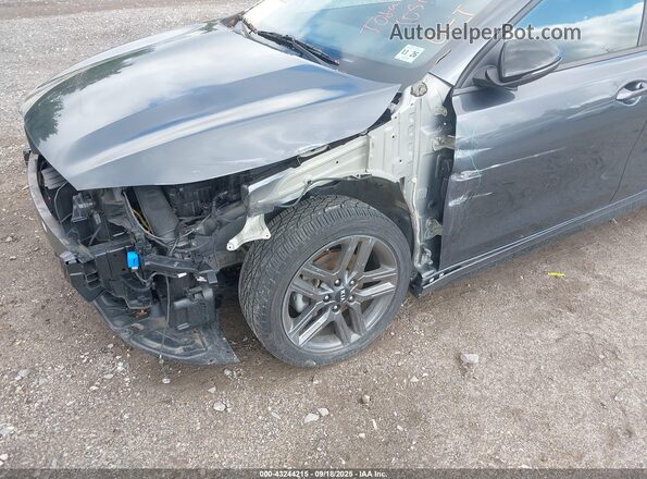 3KPF34ADXME367690 2021 KIA FORTE Gray 
