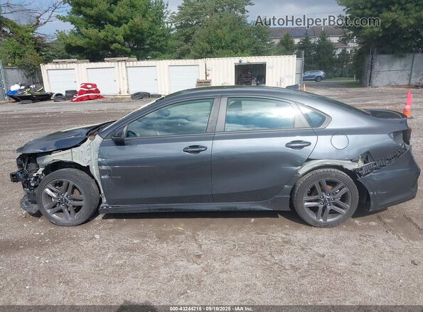 3KPF34ADXME367690 2021 KIA FORTE Gray 360 interior view