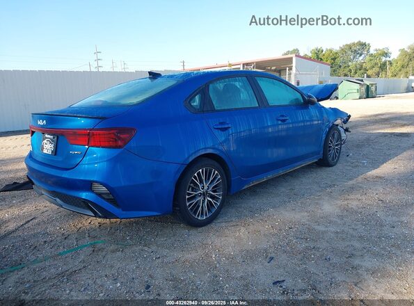 3KPF54AD0NE454672 2022 KIA FORTE Синий Задняя правая четверть