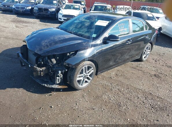 3KPF54AD1LE154801 2020 KIA FORTE Black Vista tres cuartos delantera izquierda
