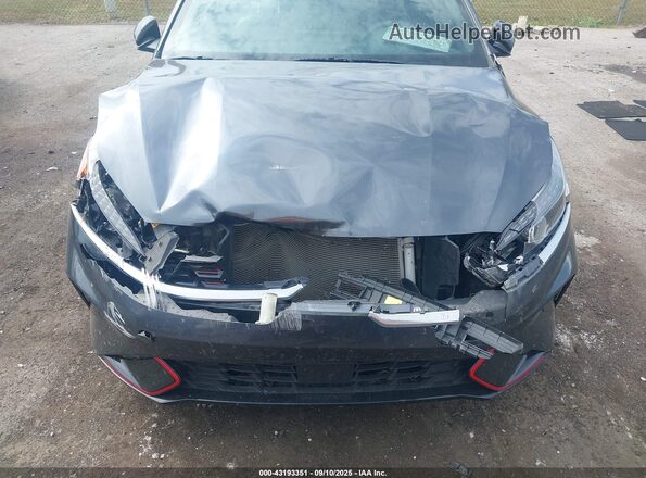 3KPF54AD7NE440476 2022 KIA FORTE Gray Front view