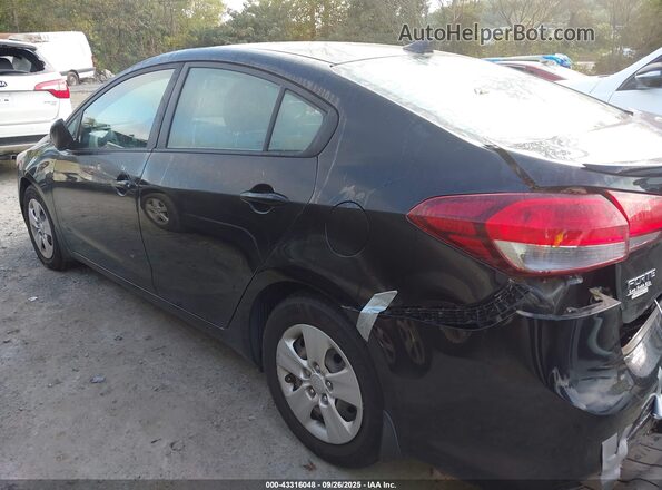 3KPFK4A7XHE131270 2017 KIA FORTE Black 