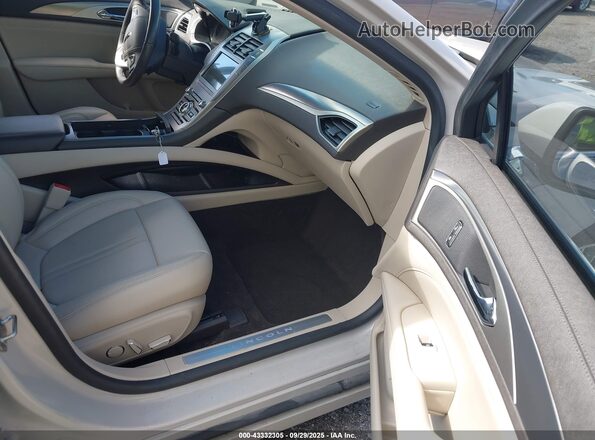 3LN6L5A98LR618095 2020 LINCOLN MKZ White Вид салону спереду