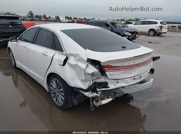 3LN6L5A99LR613925 2020 LINCOLN MKZ White Trasero izquierdo