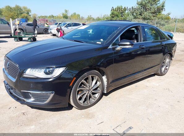 3LN6L5LU7KR630948 2019 LINCOLN MKZ HYBRID Черный Передняя левая четверть