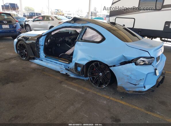 3MF13DM02P8D62051 2023 BMW M2 Light Blue უკანა მარცხენა