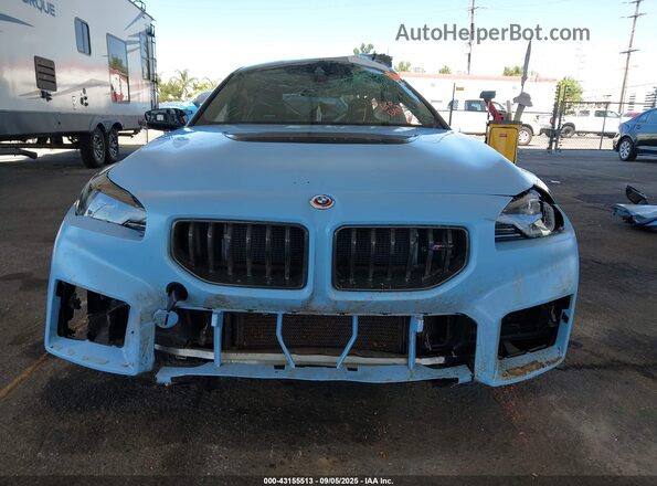 3MF13DM02P8D62051 2023 BMW M2 Light Blue ხელსაწყოთა პანელის ხედი