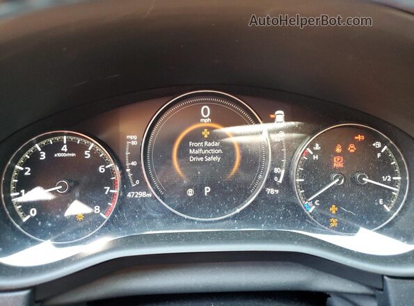 3MVDMAEM2LM137139 2020 MAZDA CX-30 Gray Instrument cluster view