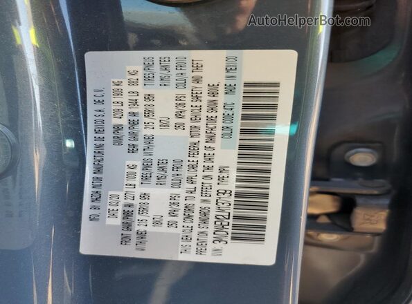 3MVDMAEM2LM137139 2020 MAZDA CX-30 Gray VIN sticker view