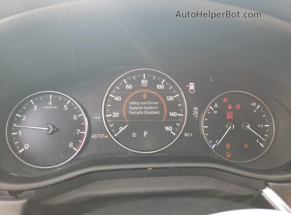 3MVDMBCL1LM106576 2020 MAZDA CX-30 Blue Vista del cuadro de instrumentos