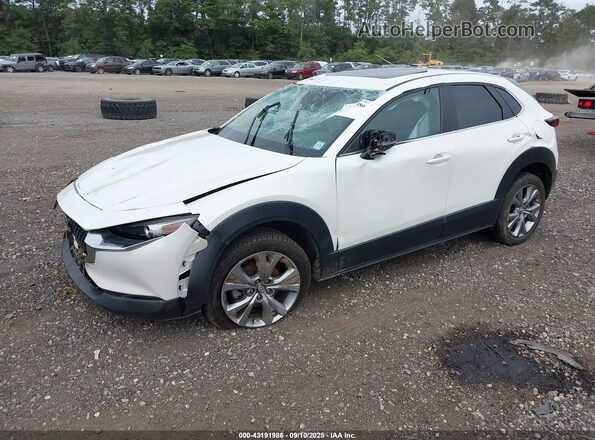 3MVDMBCL2MM262708 2021 MAZDA CX-30 White წინა მარცხენა ხედი სამი მეოთხედიდან