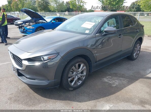 3MVDMBCL2MM268881 2021 MAZDA CX-30 Gray წინა მარცხენა ხედი სამი მეოთხედიდან