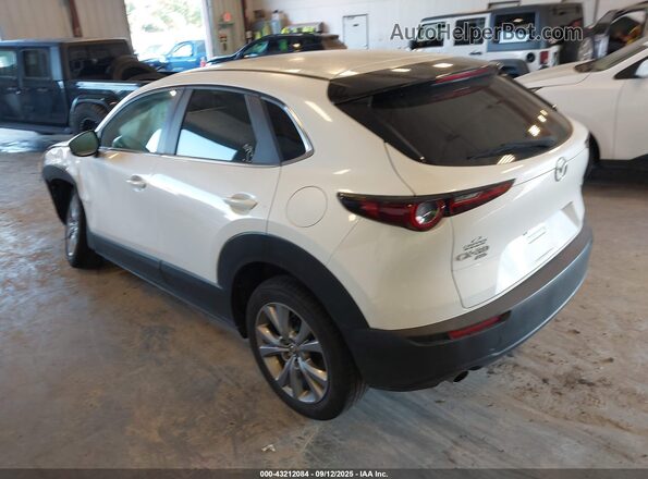 3MVDMBCL7MM212757 2021 MAZDA CX-30 White Trasero izquierdo