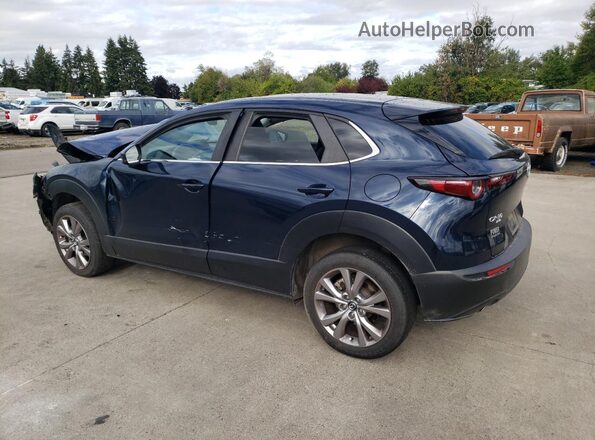 3MVDMBCL8MM264625 2021 MAZDA CX-30 Blue Trasero izquierdo