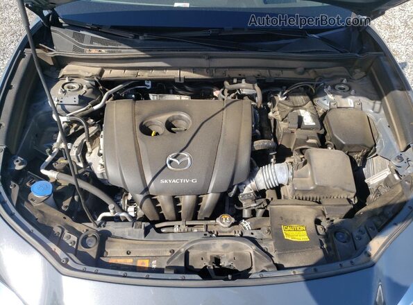 3MVDMBDLXMM316383 2021 MAZDA CX-30 Gray Vista del compartimento del motor