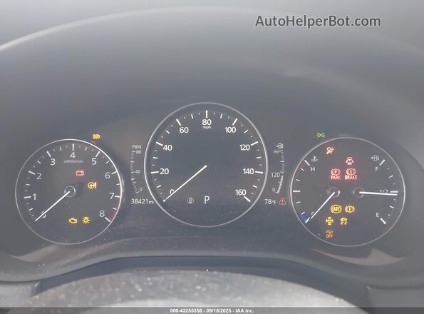 3MVDMBEM5LM107283 2020 MAZDA CX-30 Blue უკანა სავარძლების ხედი