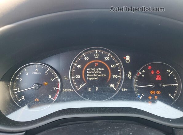 3MVDMBEM7LM136882 2020 MAZDA CX-30 Черный Вид щитка приборов