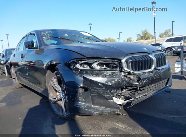 3MW39FF0XR8E31121 2024 BMW 3 SERIES Black Widok z przodu