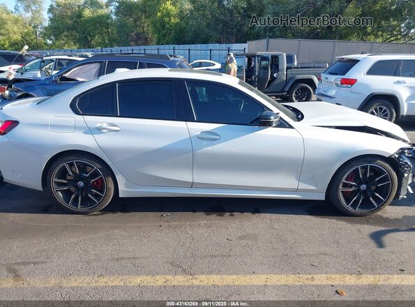 3MW49FF04P8C80357 2023 BMW 3 SERIES Beige უკანა სალონის ხედი