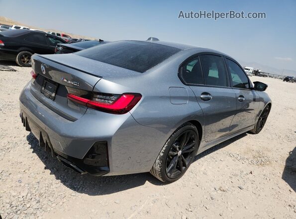 3MW49FF07P8C79977 2023 BMW M3 Серый Задняя правая четверть