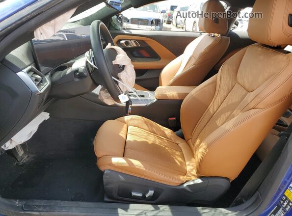 3MW53CM03P8C99859 2023 BMW M2 Blue Widok wnętrza z przodu