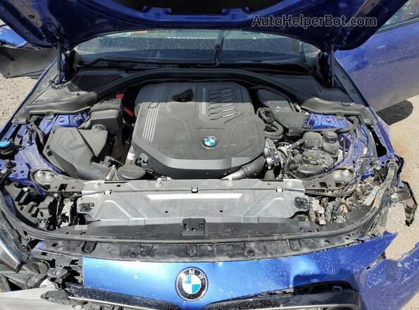 3MW53CM03P8C99859 2023 BMW M2 Blue Widok wnętrza z tyłu