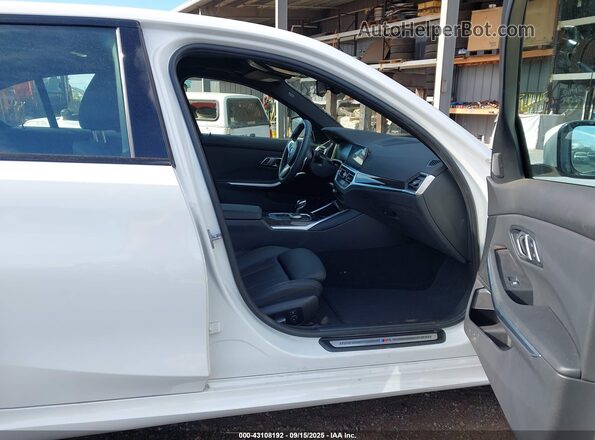 3MW5P7J06M8B75130 2021 BMW 3 SERIES White Vista interior delantera