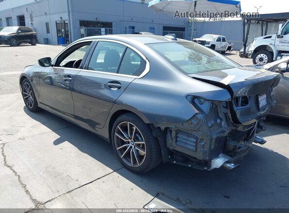 3MW5P7J07N8C47132 2022 BMW 3 SERIES Gray Հետևի ձախ