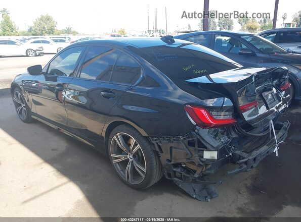 3MW5P7J09N8C40506 2022 BMW 3 SERIES Black Tył lewy