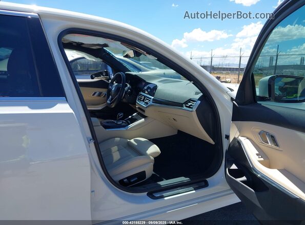 3MW5P7J09N8C42482 2022 BMW 3 SERIES White Vista interior delantera