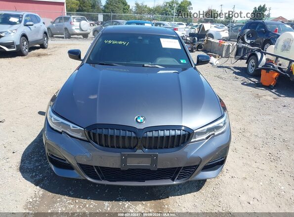 3MW5P9J03M8C12629 2021 BMW 7 SERIES Gray ხელსაწყოთა პანელის ხედი