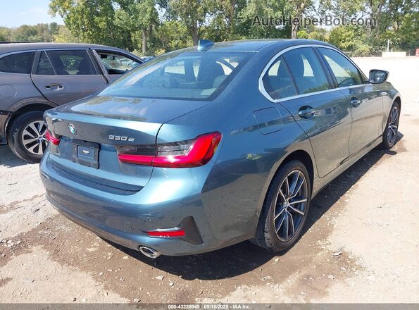 3MW5P9J07M8B73432 2021 BMW 7 SERIES Blue Задня права чверть