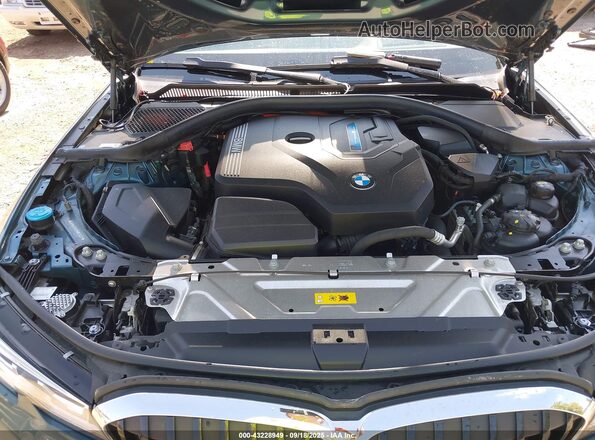 3MW5P9J07M8B73432 2021 BMW 7 SERIES Blue Вид ззаду