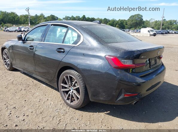 3MW5P9J09N8C72299 2022 BMW 3 SERIES Black უკანა მარცხენა