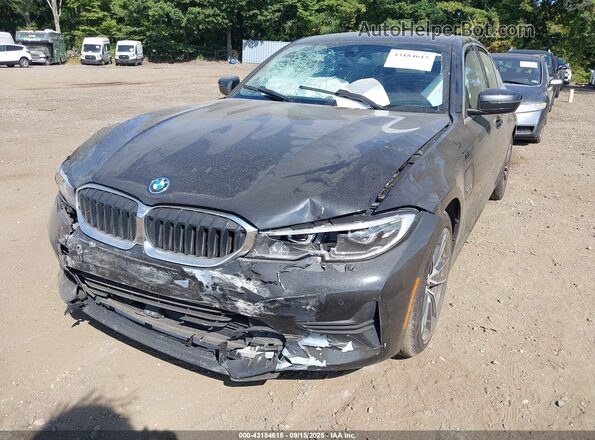 3MW5P9J09N8C72299 2022 BMW 3 SERIES Black წინა ხედი