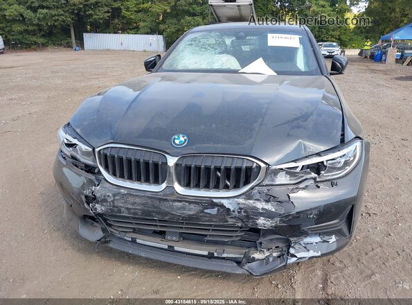 3MW5P9J09N8C72299 2022 BMW 3 SERIES Black ხელსაწყოთა პანელის ხედი