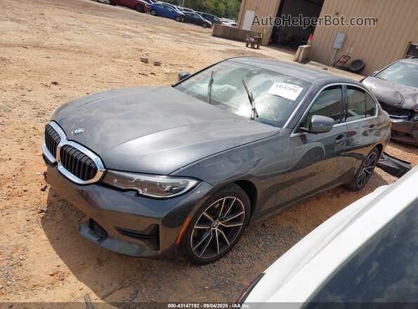 3MW5R1J04L8B25347 2020 BMW 3 SERIES Серый Передняя левая четверть