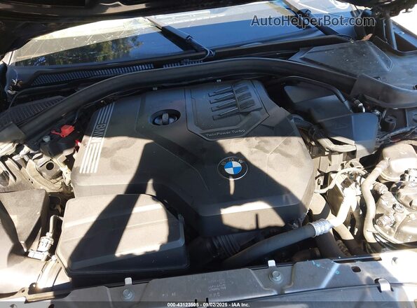 3MW5R1J06L8B07772 2020 BMW 3 SERIES Black Rear view