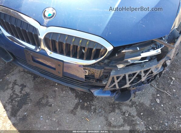 3MW5R7J00N8C44986 2022 BMW 3 SERIES Синий Вид спереди