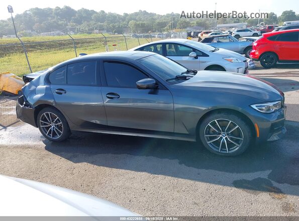 3MW5R7J01L8B22683 2020 BMW 3 SERIES Gray Vista del cuadro de instrumentos