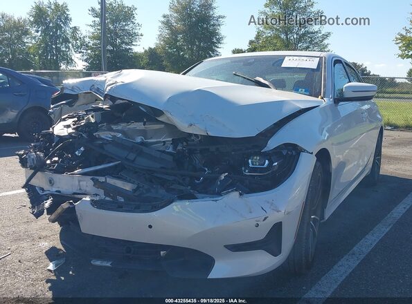 3MW5R7J01L8B35160 2020 BMW 3 SERIES White Przód lewy