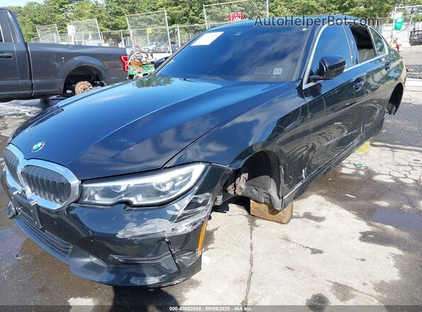 3MW5R7J02N8C28577 2022 BMW 3 SERIES Черный Вид спереди