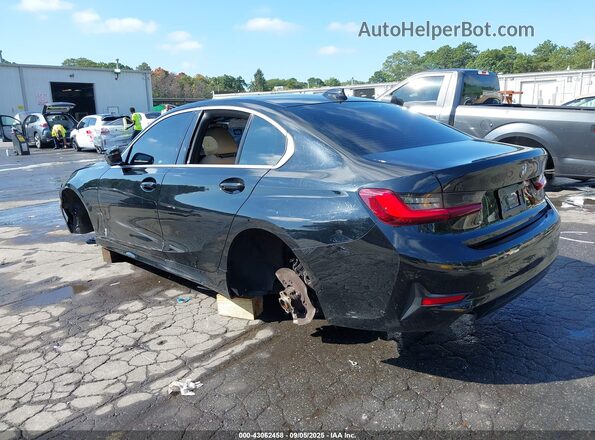 3MW5R7J02N8C28577 2022 BMW 3 SERIES Черный Задняя левая четверть