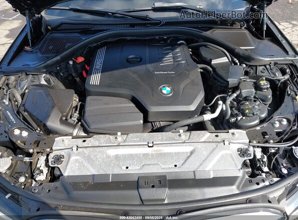 3MW5R7J02N8C28577 2022 BMW 3 SERIES Черный Вид сзади