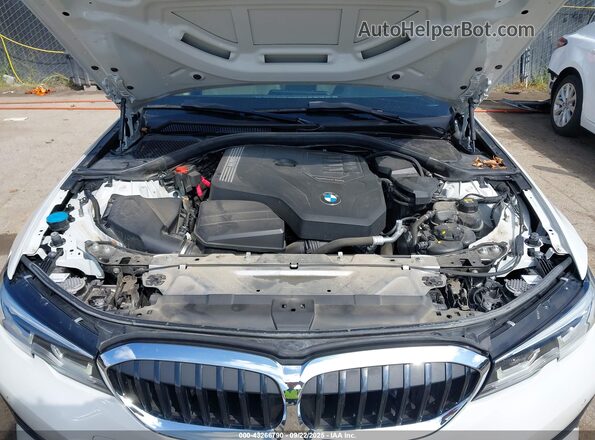 3MW5R7J02N8C36114 2022 BMW 3 SERIES White Вид ззаду